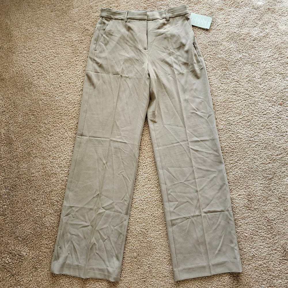 H&M Women's Taupe Pants Size 4